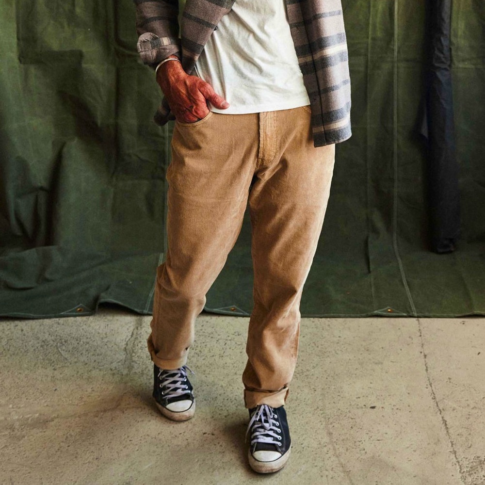 Taylor Stitch Men's Corduroy Pants - Tan 32x34